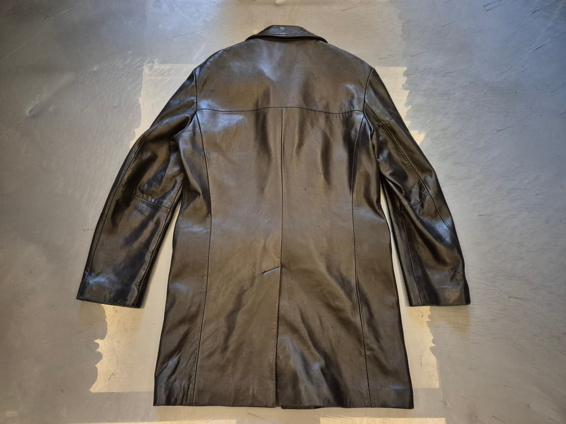 90s CLECE 양가죽 코트 상품이미지2