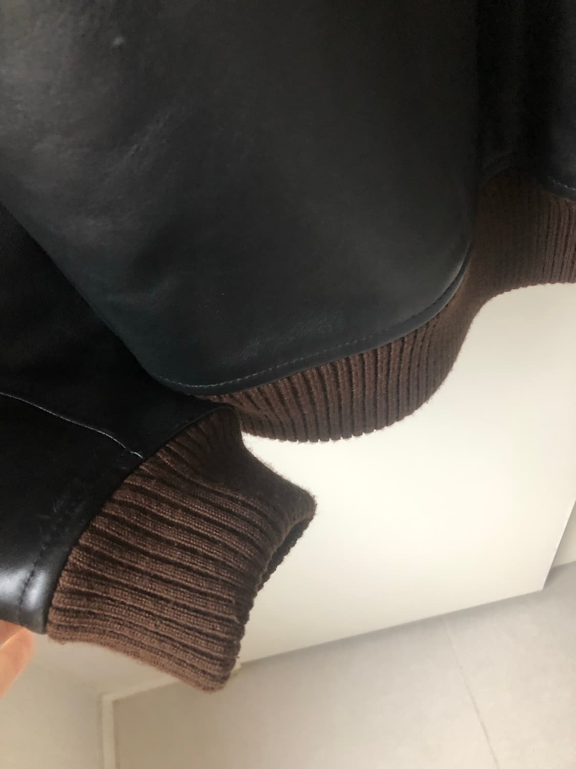 산드로 무스탕 레더자켓 상품이미지9