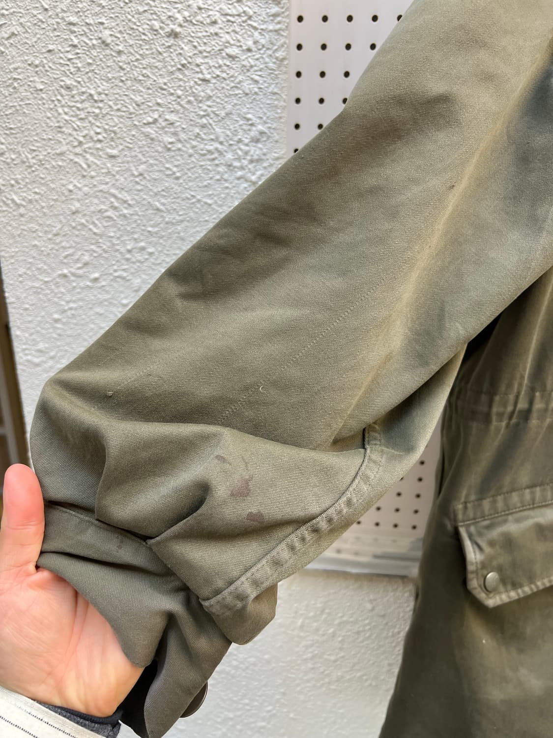 70s FRENCH ARMY M-64 MILITARY 개파카 모즈파카 상품이미지7