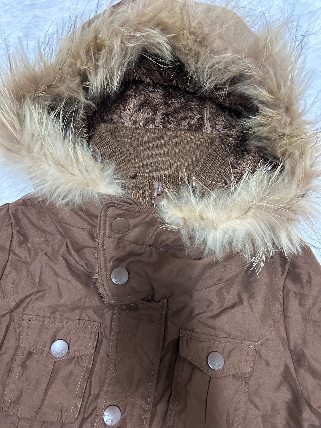 fur trimming field jacket 상품이미지2