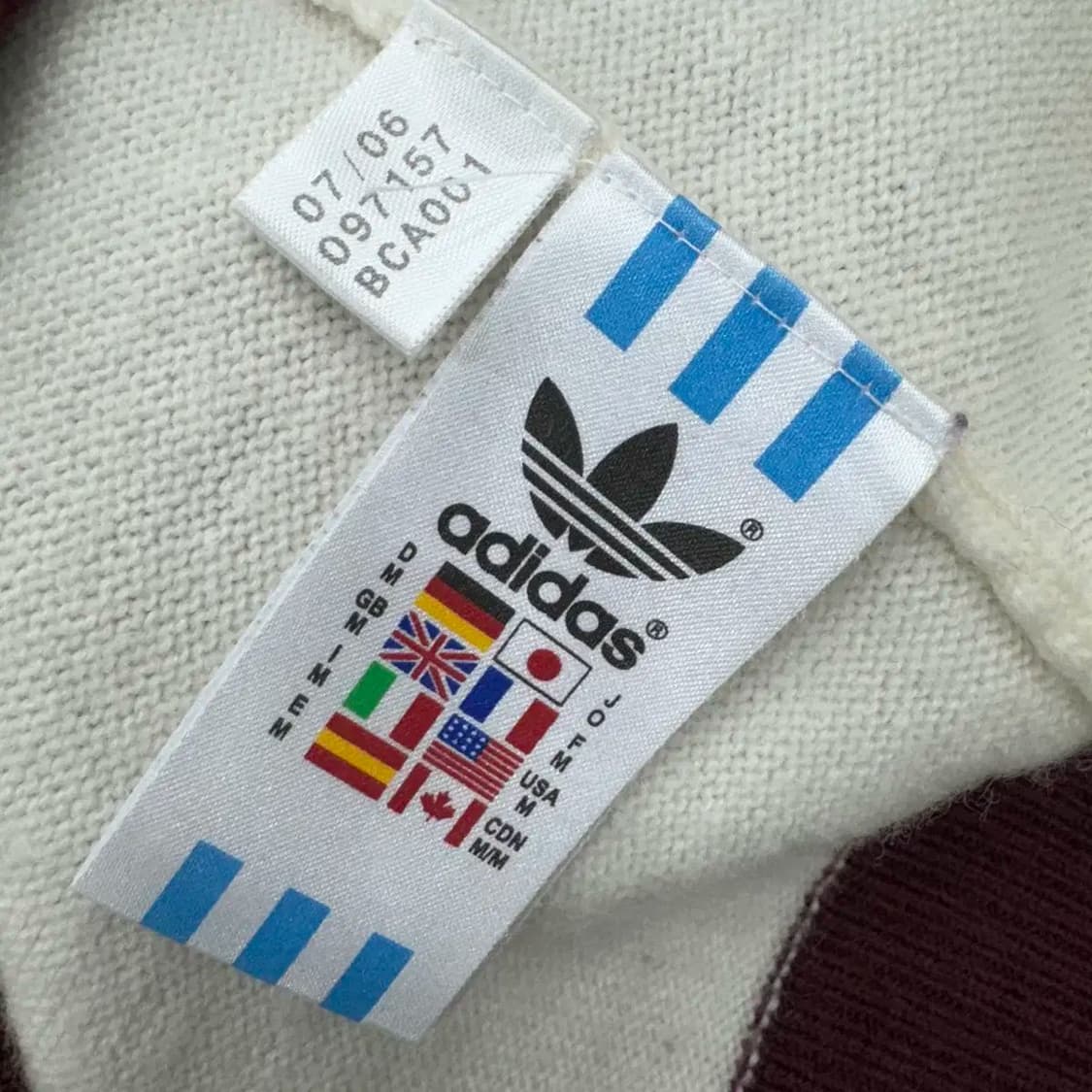 M 아디다스 06시즌 올드스쿨 니트 집업  상품이미지6