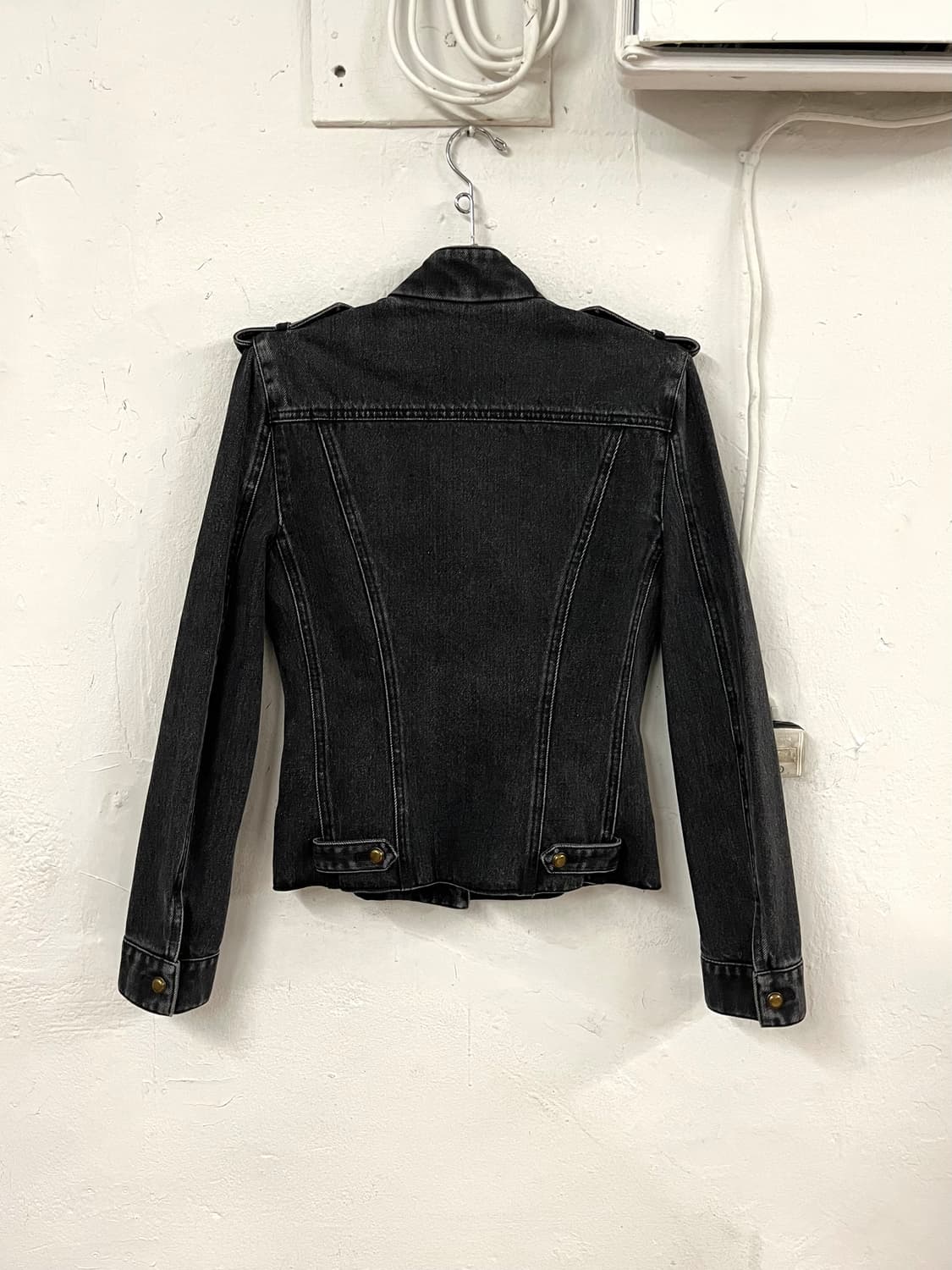 생로랑 아카이브 데님 나폴레옹 자켓 상품이미지9