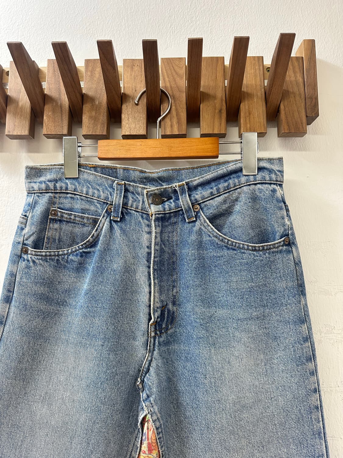 Levi’s 70-80s Denim 빈티지 오렌지탭 517 커스텀 스커트 상품이미지4