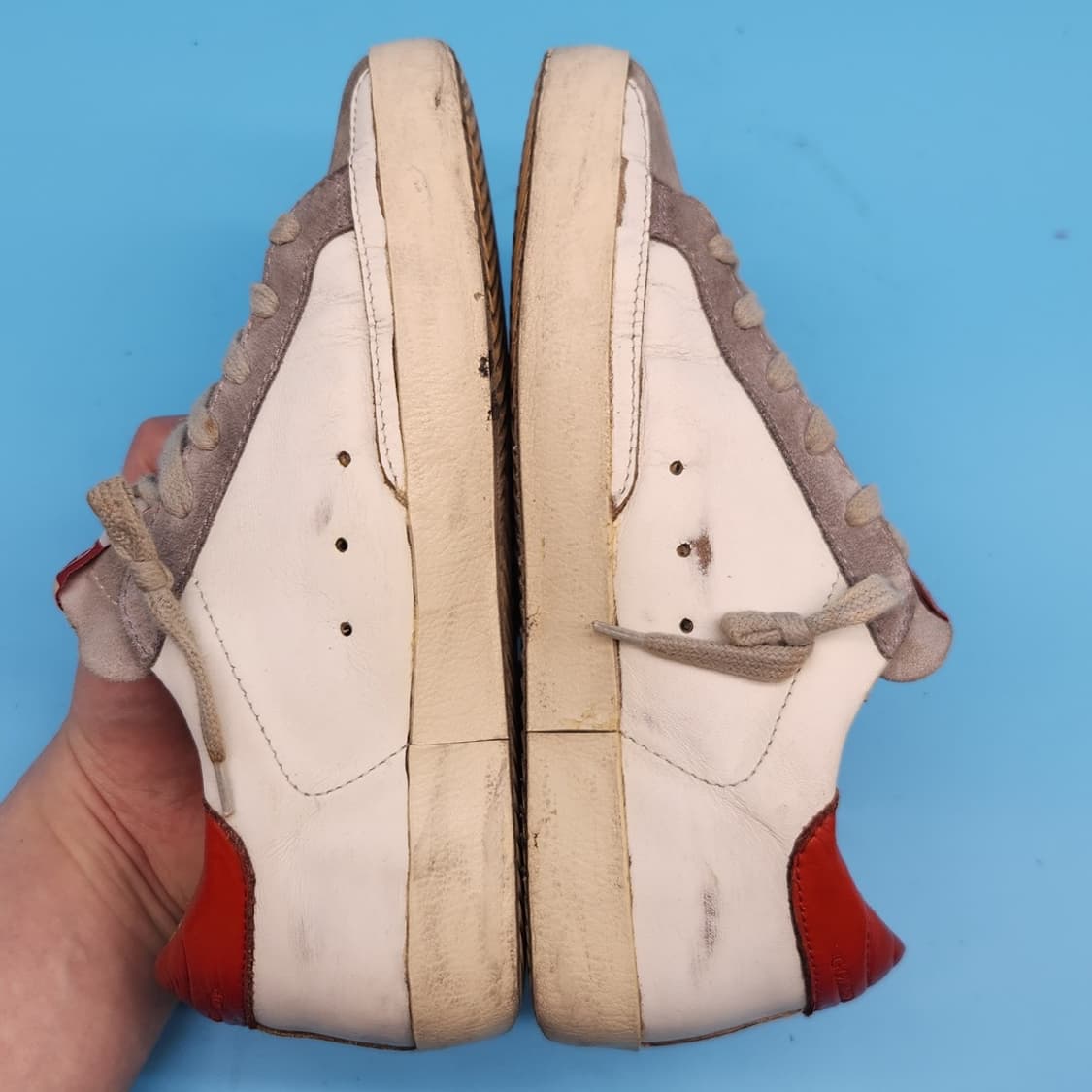 o 정품골든구스 레드탭여성스니커즈 35 상품이미지5