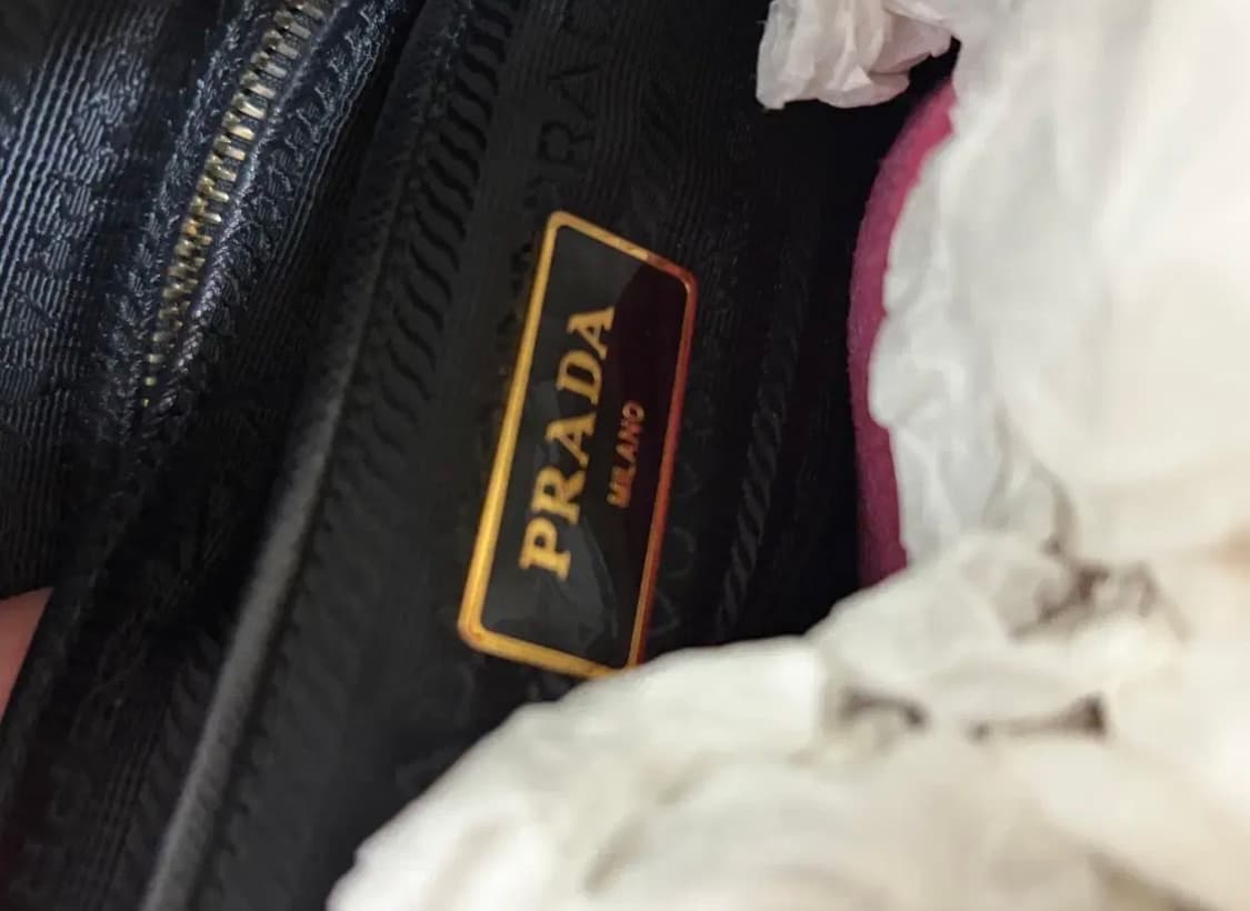프라다 포코노 나일론 퀼팅 체인 숄더백 금장 상품이미지4