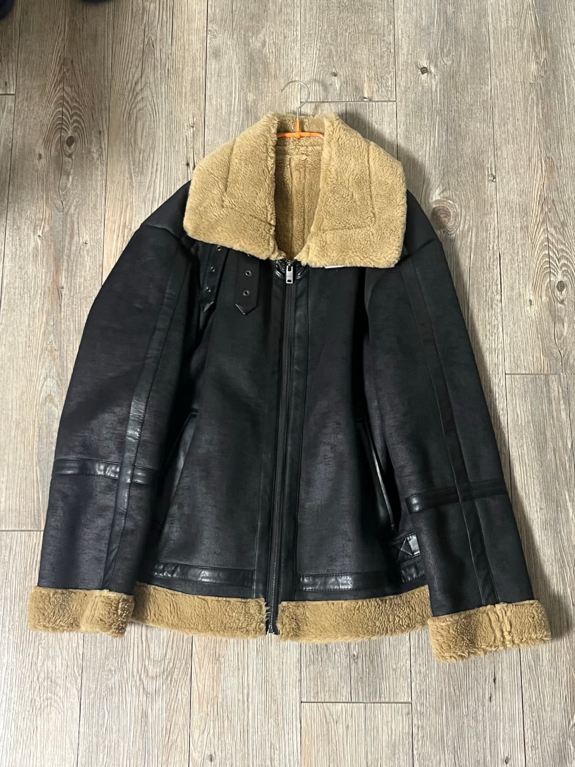 Usn 무스탕 자켓 상품이미지1