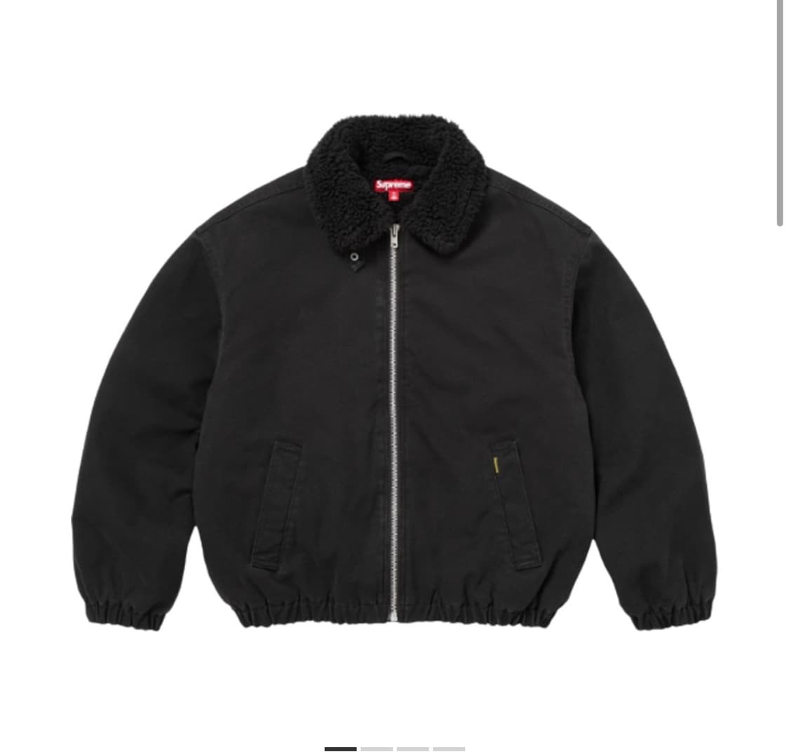 슈프림 봄버 자켓 블랙 - 새상품 상품이미지3