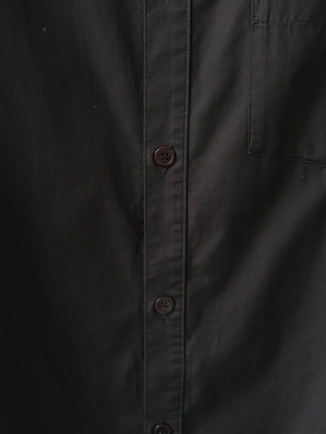 요지야마모토 뿌르옴므 컷아웃 셔츠  상품이미지6