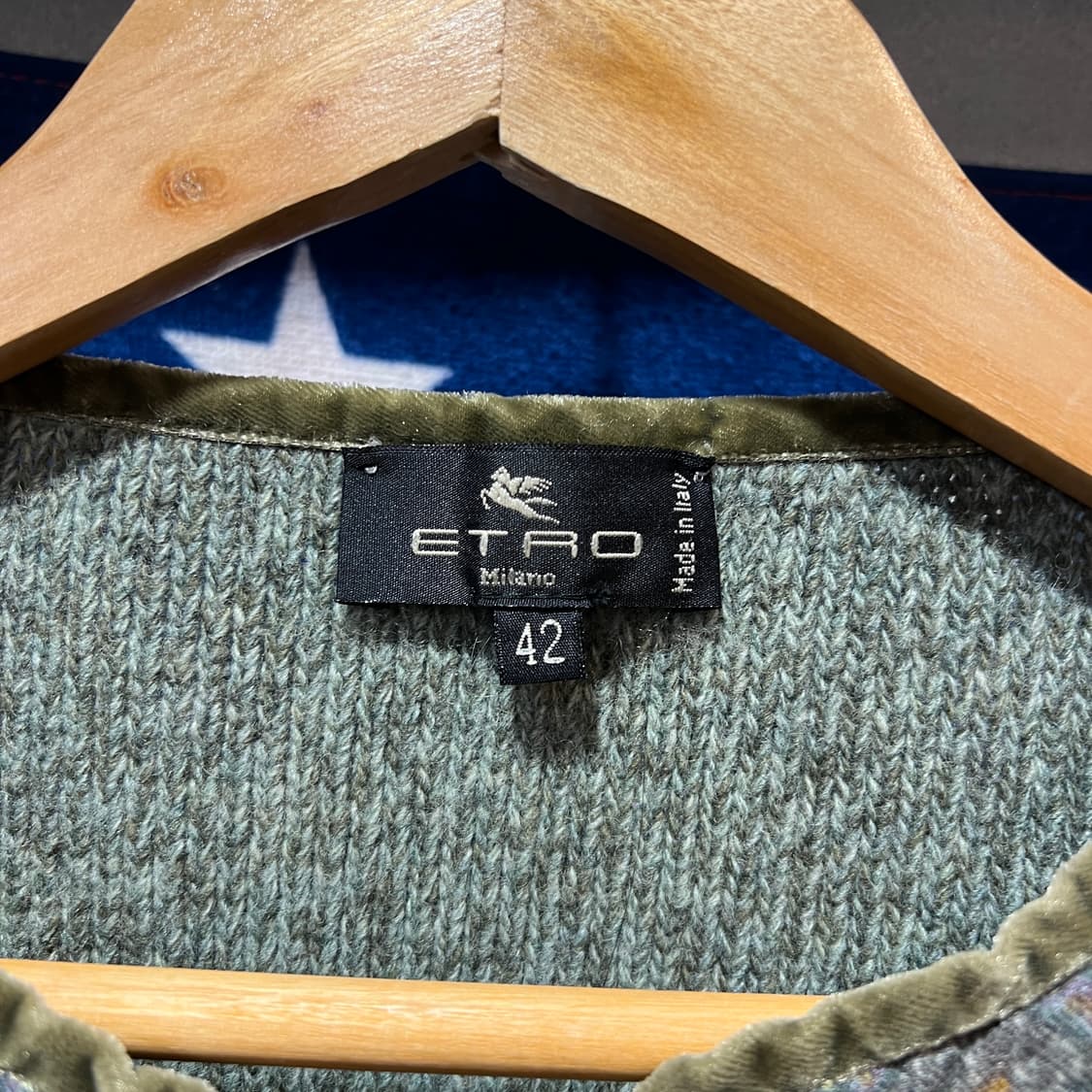 에트로 Etro 빈티지 패턴 장식 니트 스웨터 상품이미지3