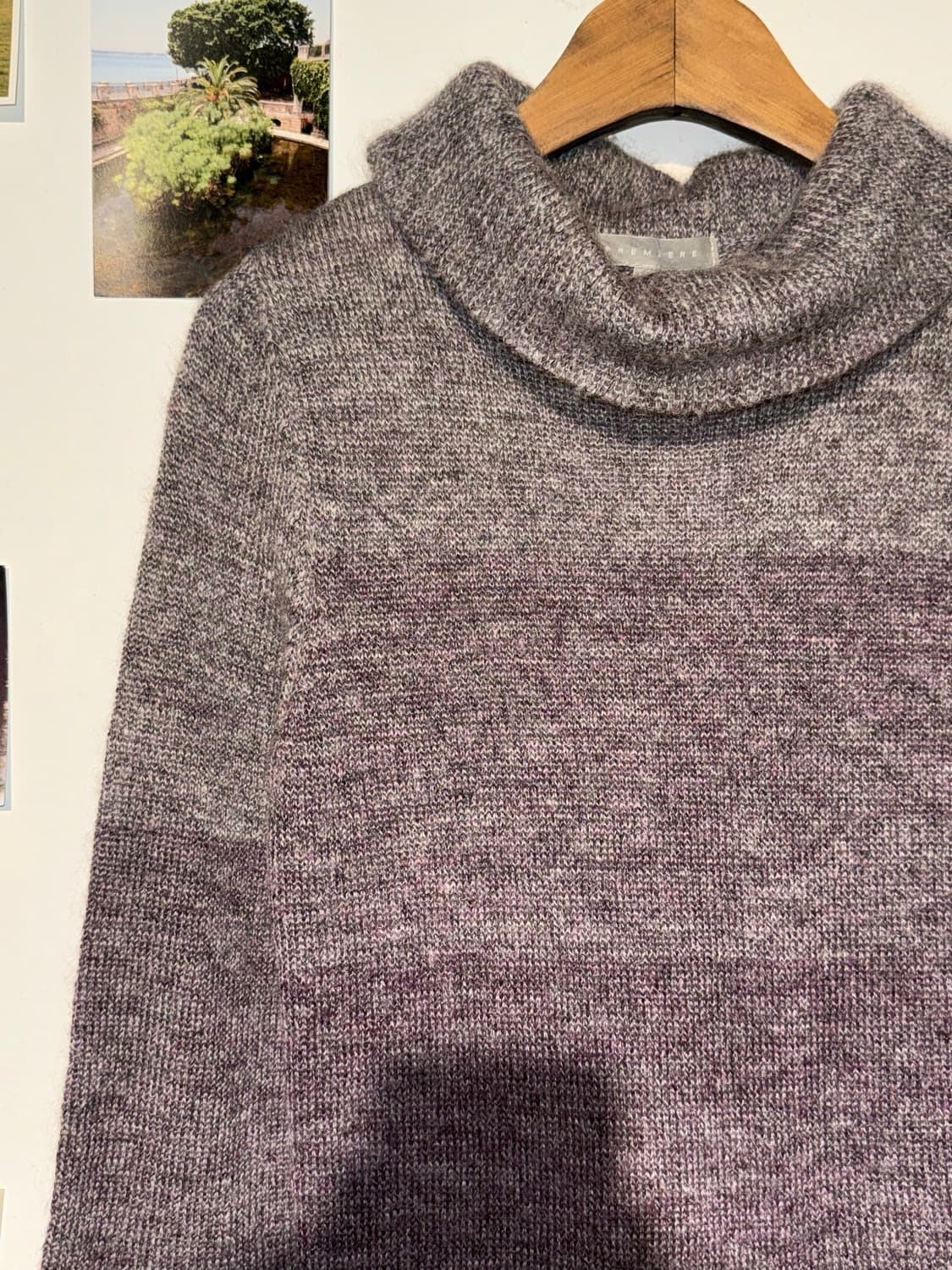 폴라 니트 원피스 상품이미지3