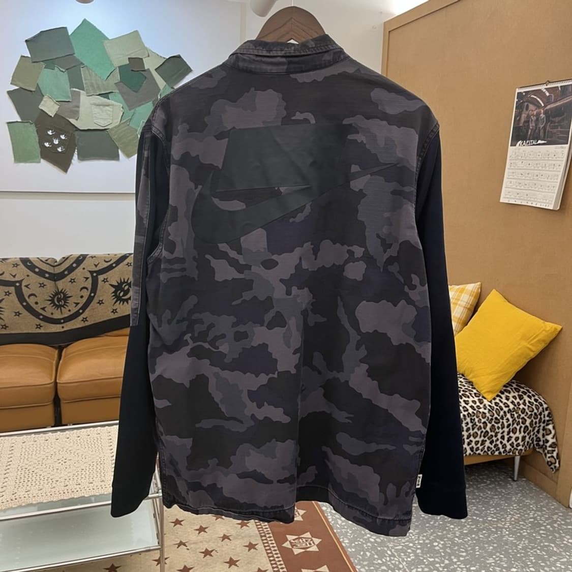 나이키 고프코어 밀리터리 카모플라주 워크 자켓 XL C10260 상품이미지4