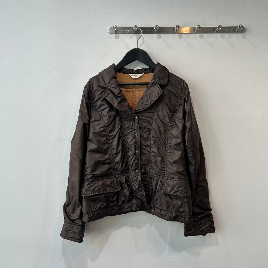 브라운 셔링 자켓 상품이미지1