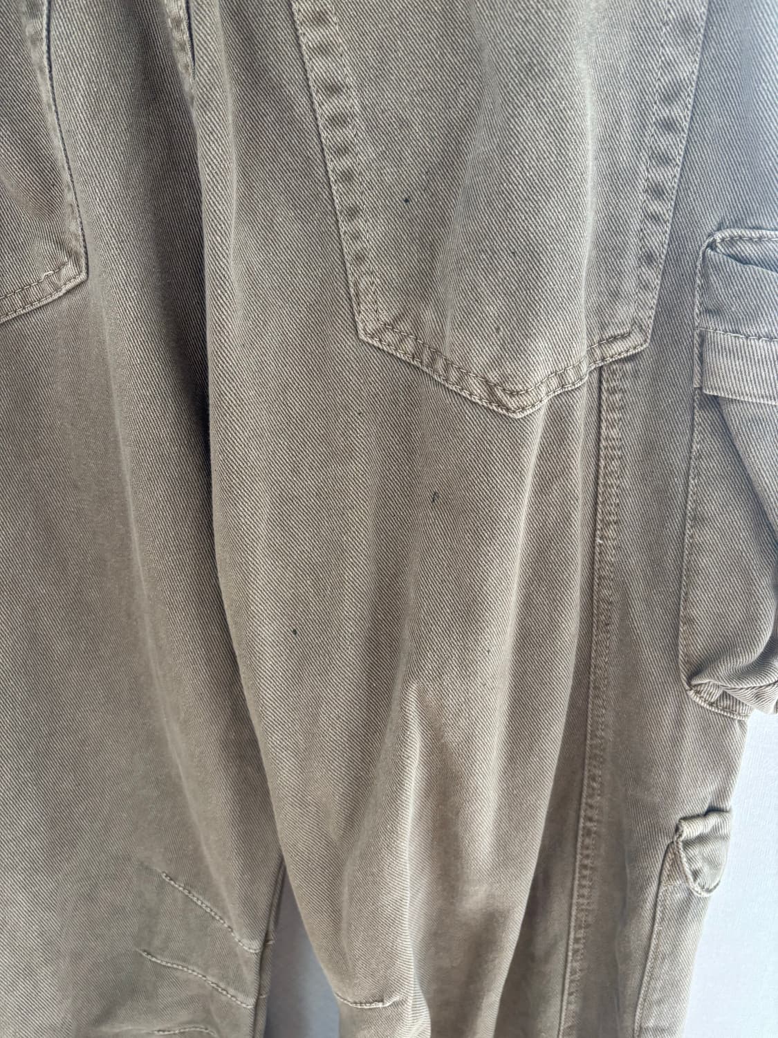 Beige double bold pocket strap cargo pt 상품이미지5