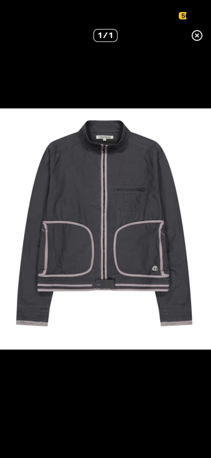 Coyseio 자켓 퍼플그레이 사이즈2 상품이미지1