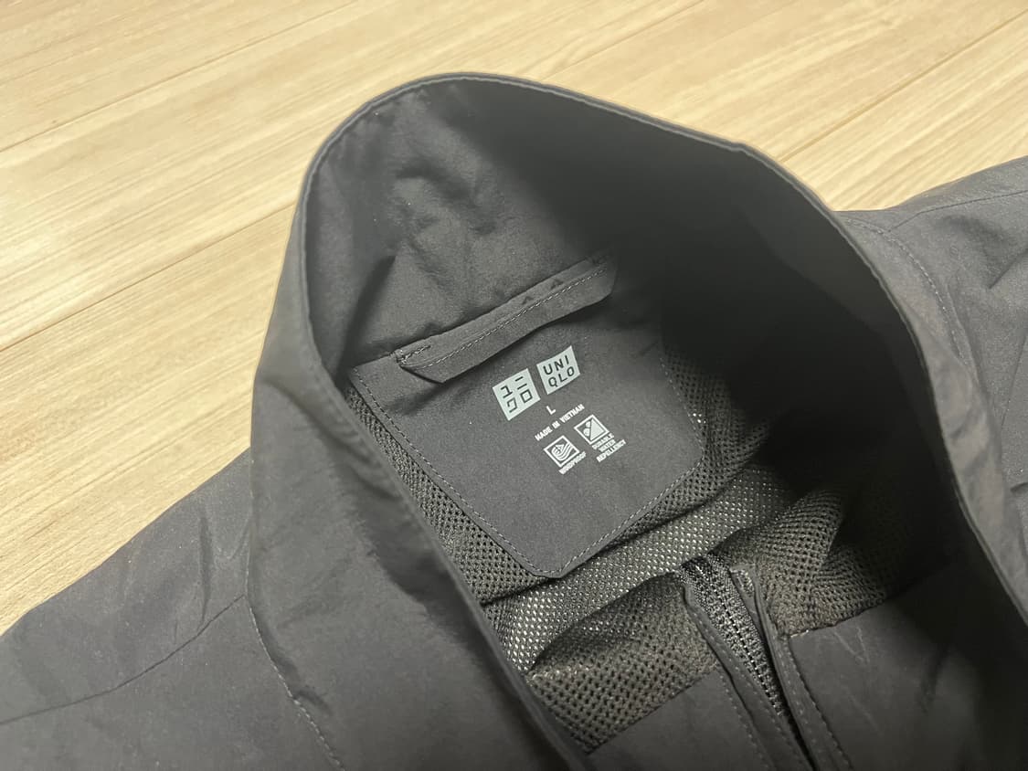 유니클로 윈드블럭 베스트 L 블랙 상품이미지5