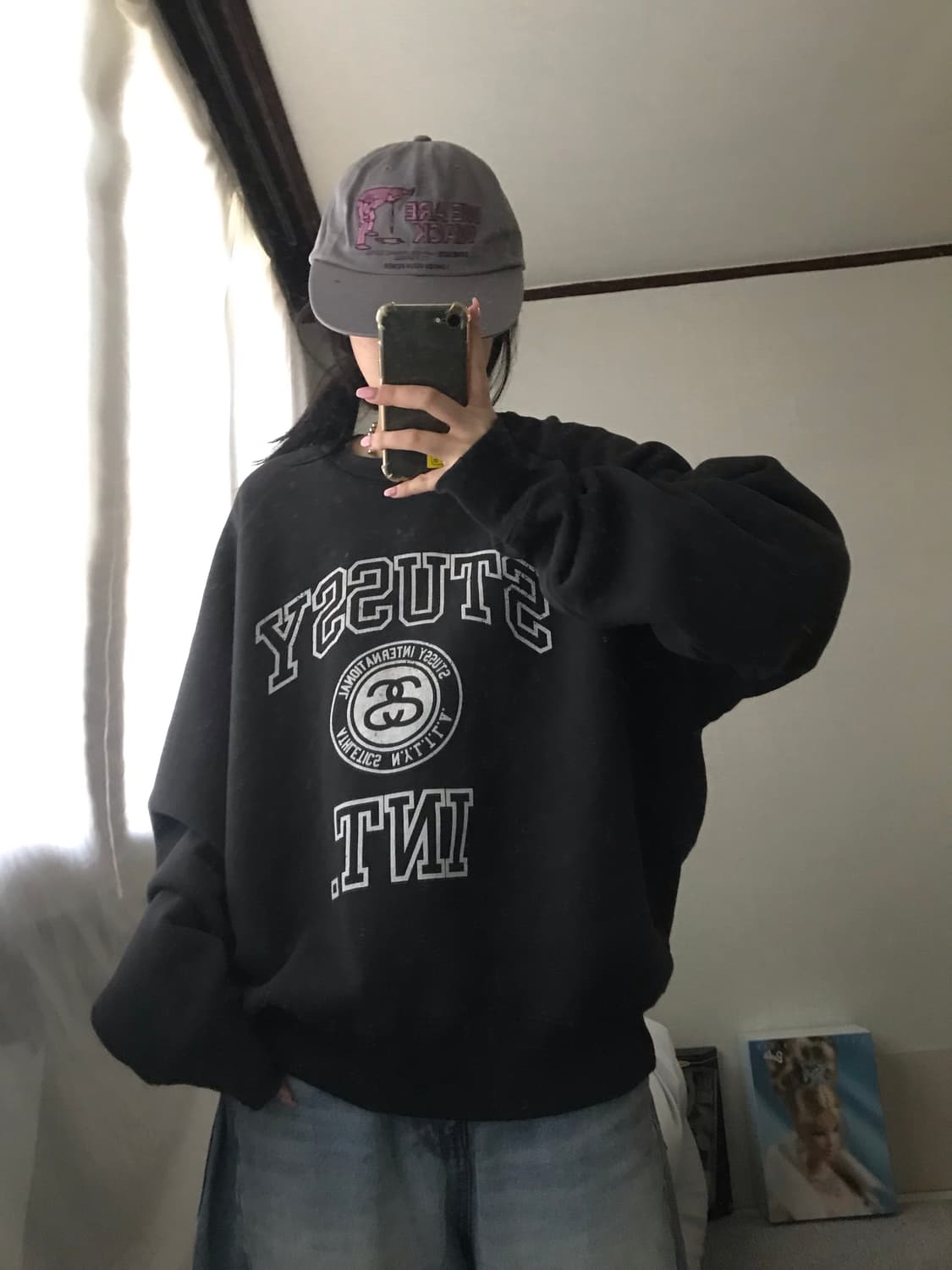 스투시 빅로고 맨투맨 상품이미지7