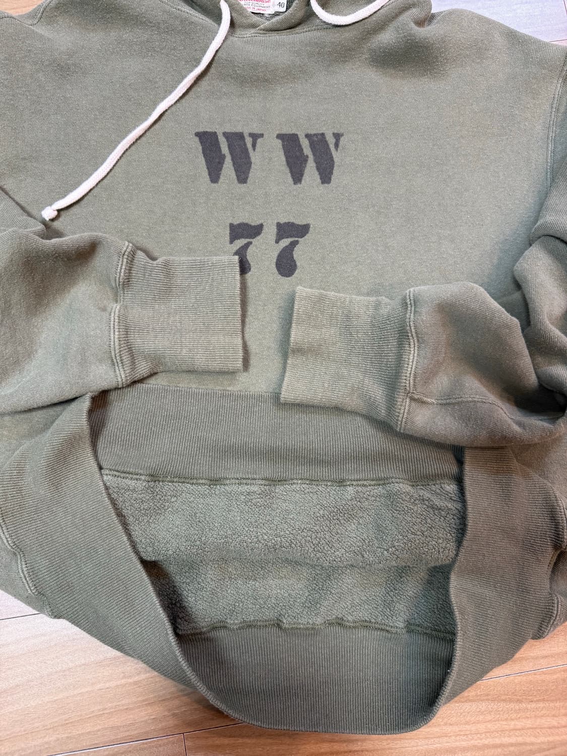 웨어하우스 450 후드티 상품이미지4