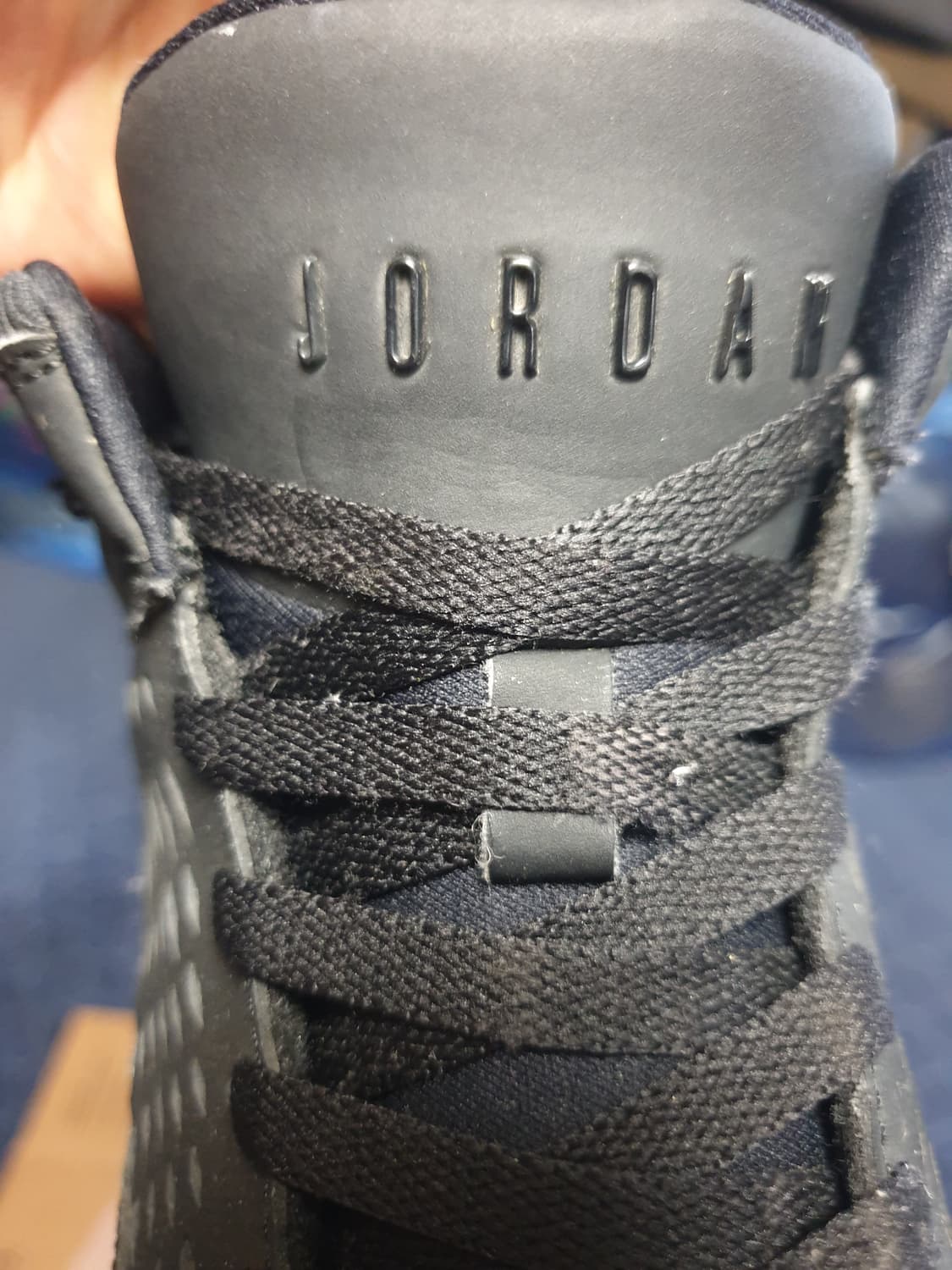 나이키 조던 플라이트 오리진4 스니커즈 올블랙 (245) 상품이미지5