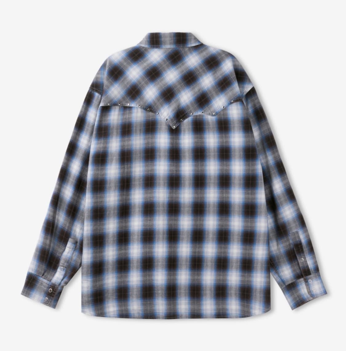 L9 웨스턴 체크 셔츠 사이즈 3 상품이미지2