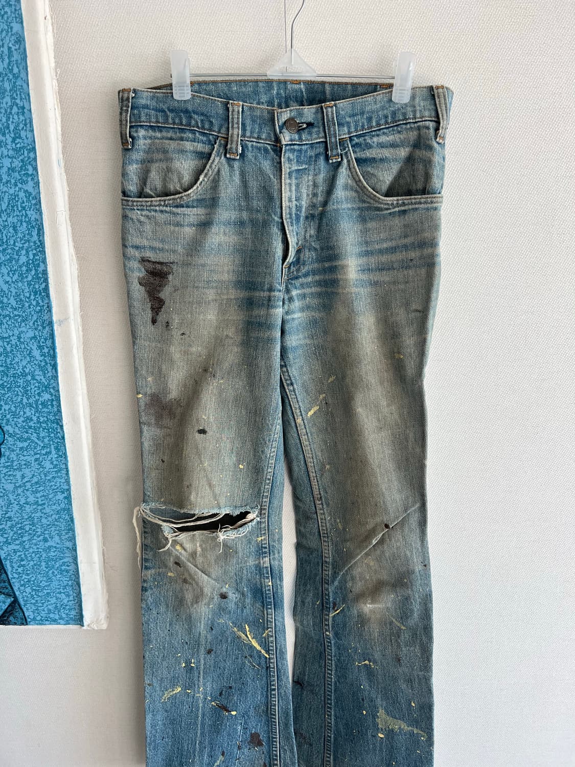 1970년대 오리지널 리바이스 빈티지 오렌지탭 646 상품이미지2