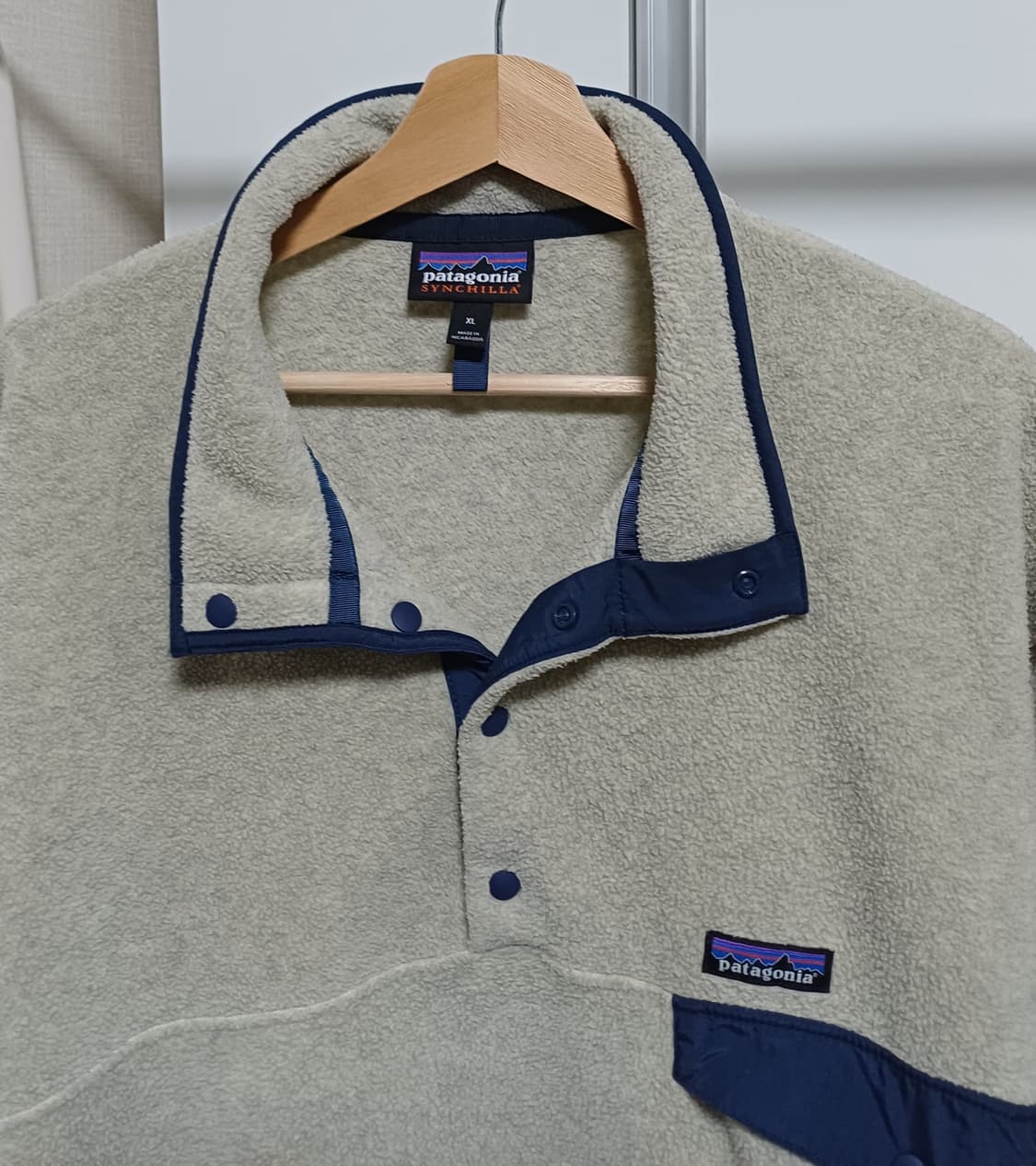 [XL] 파타고니아 신칠라 스냅티 오트밀 헤더 상품이미지2