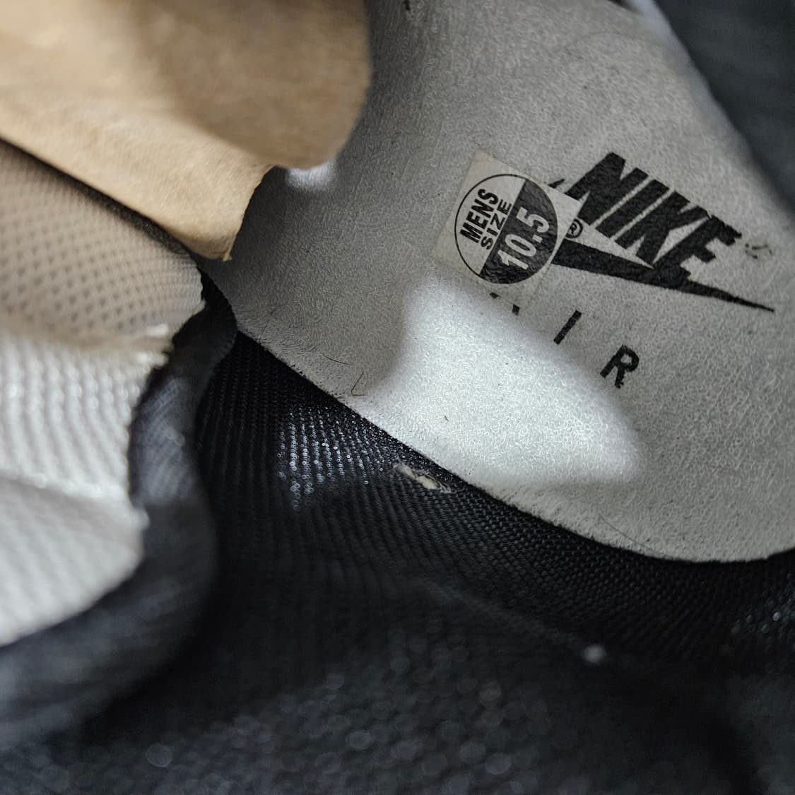 나이키 스투시 에어포스미드 블랙앤라이트본 285 상품이미지10