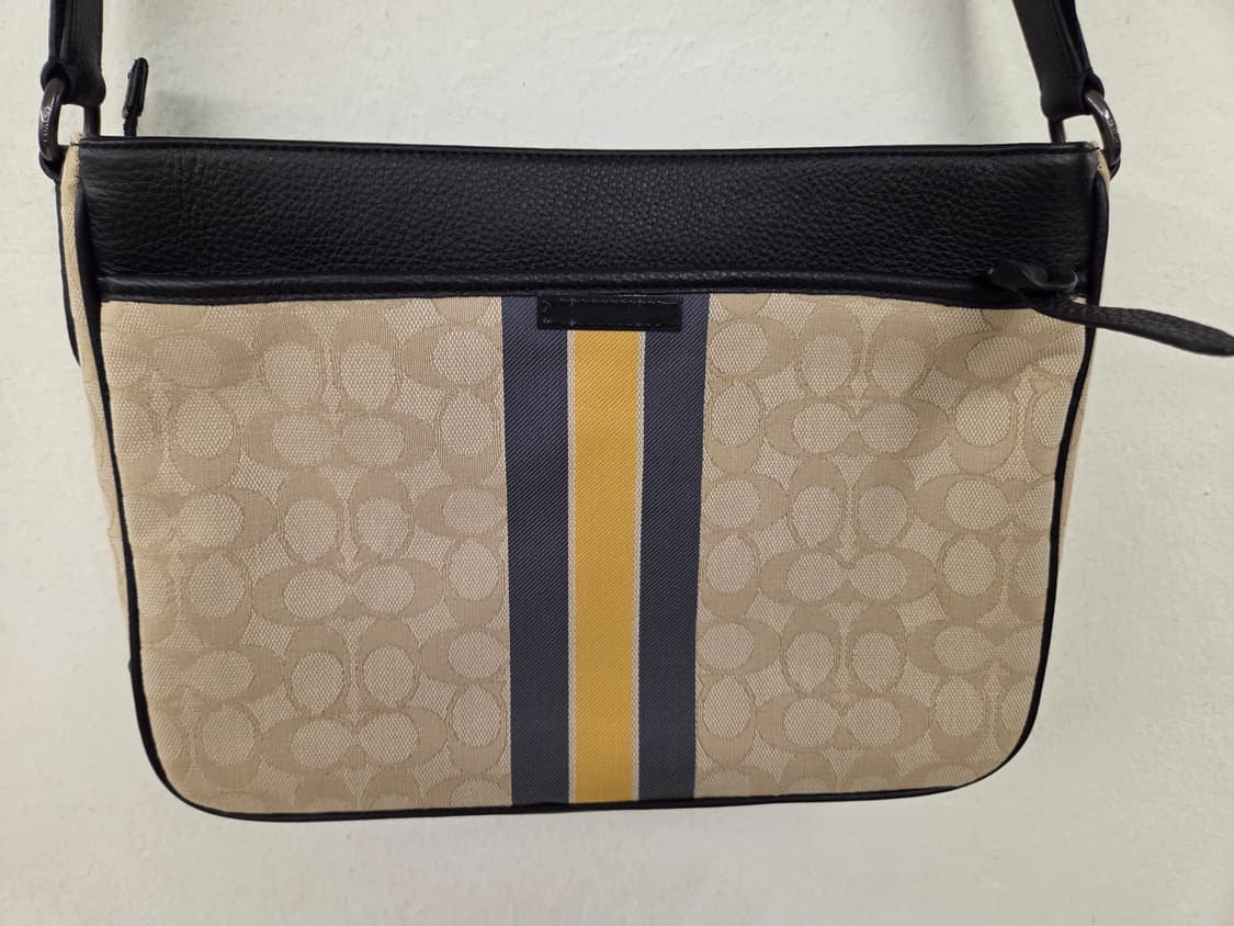 코치 시그니처 스트라이프 크로스백 상품이미지2