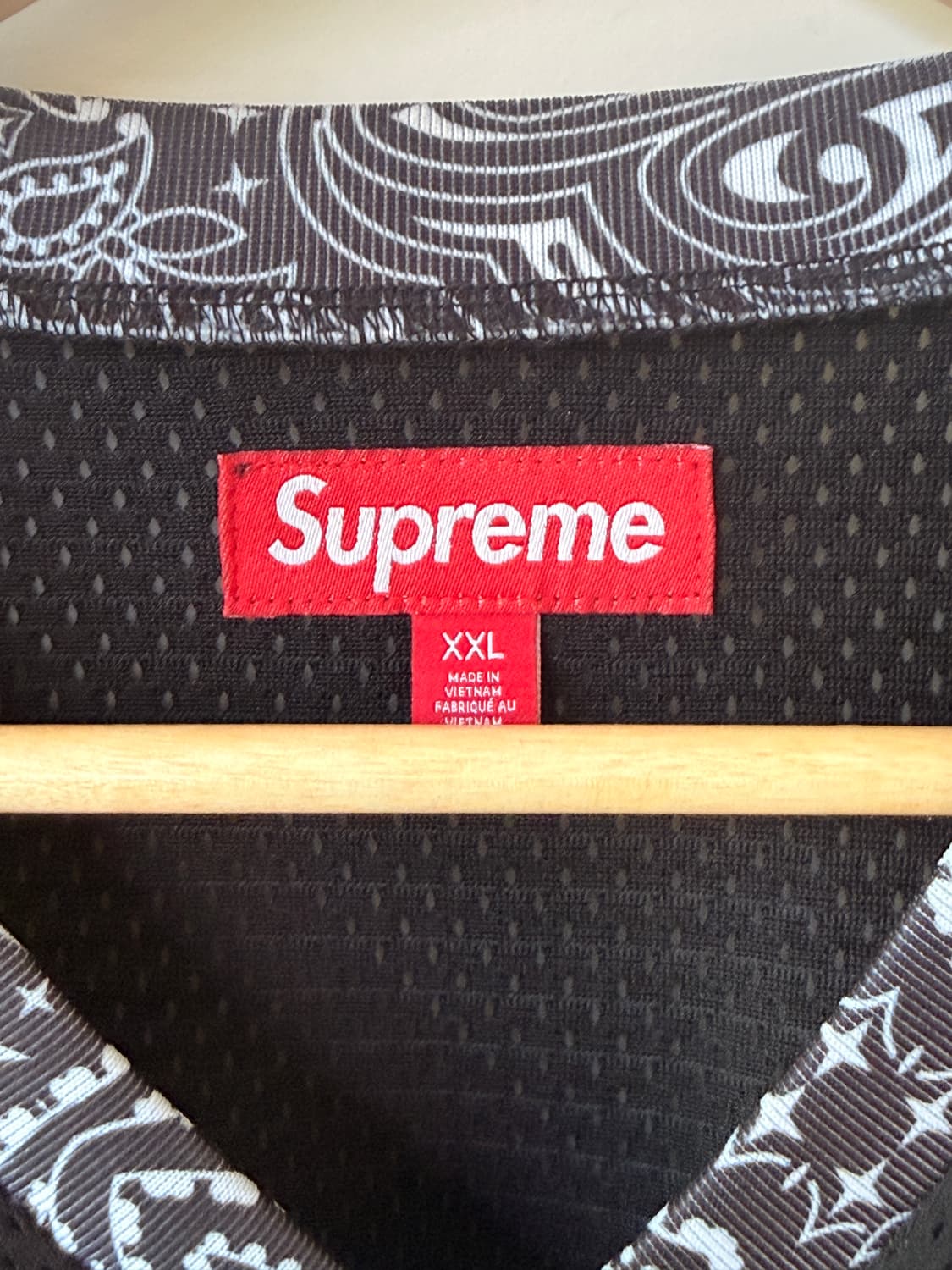 슈프림 (supreme) 25ss 반다나 풋볼 저지  상품이미지3