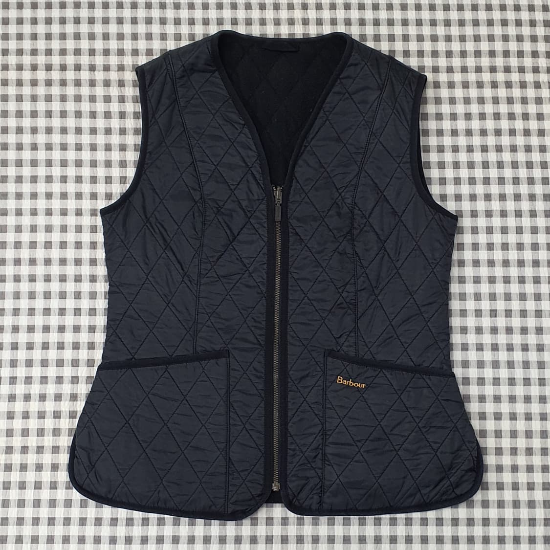 바버 퀼팅 기모 베스트 조끼 남자95 상품이미지1