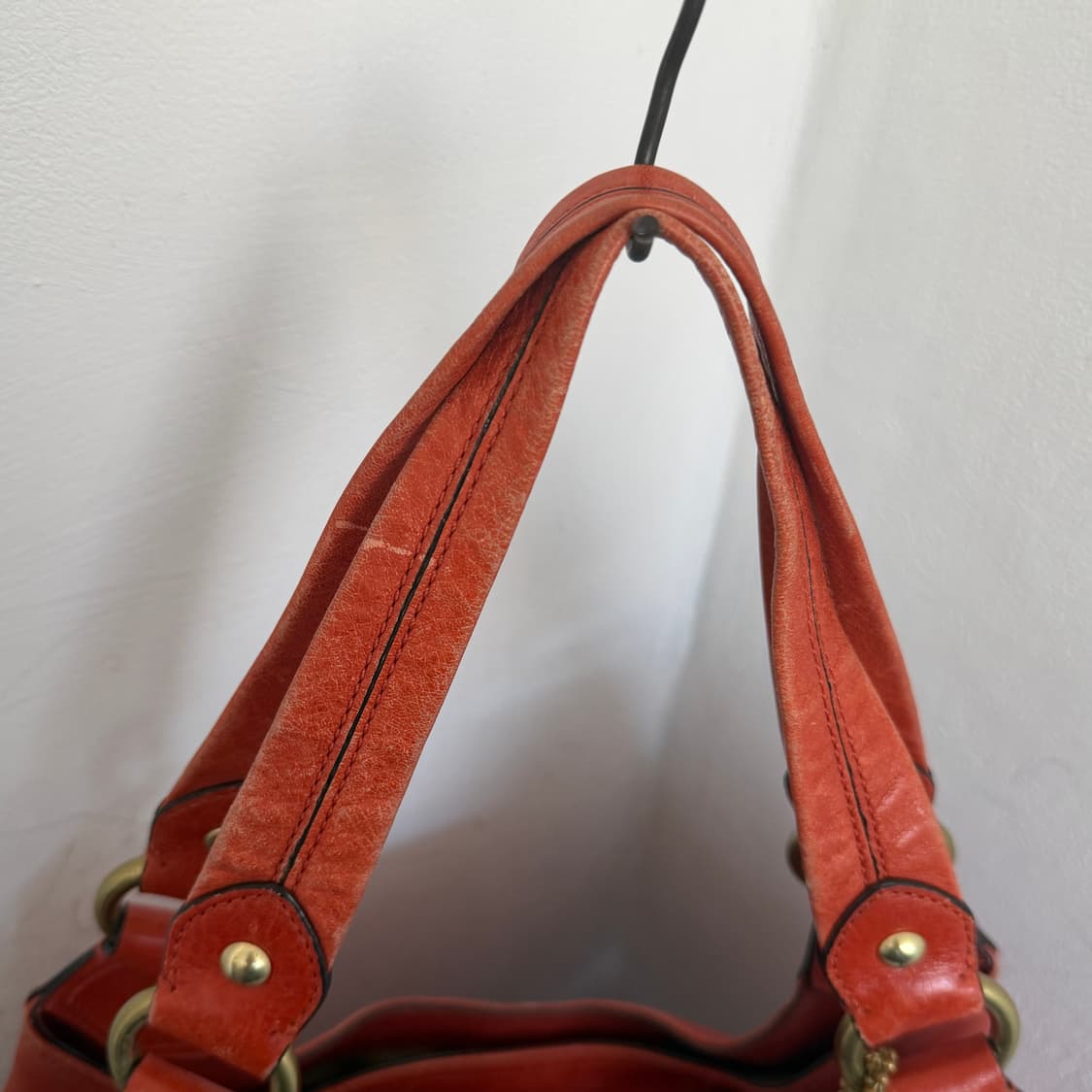 Coach vintage leather shoulder bag 🍊 상품이미지5