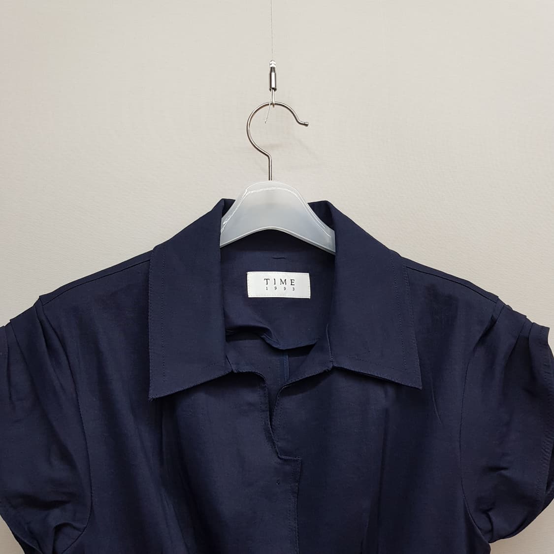 한섬 타임  벨티드 반팔 자켓 블라우스 S사이즈 상품이미지2