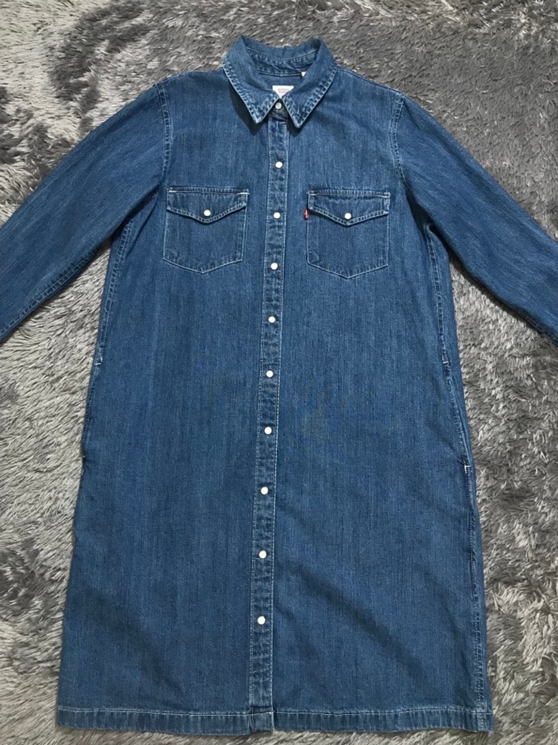 [[여성 S, 새상품] 리바이스(Levi's) 데님 원피스@460 상품이미지1