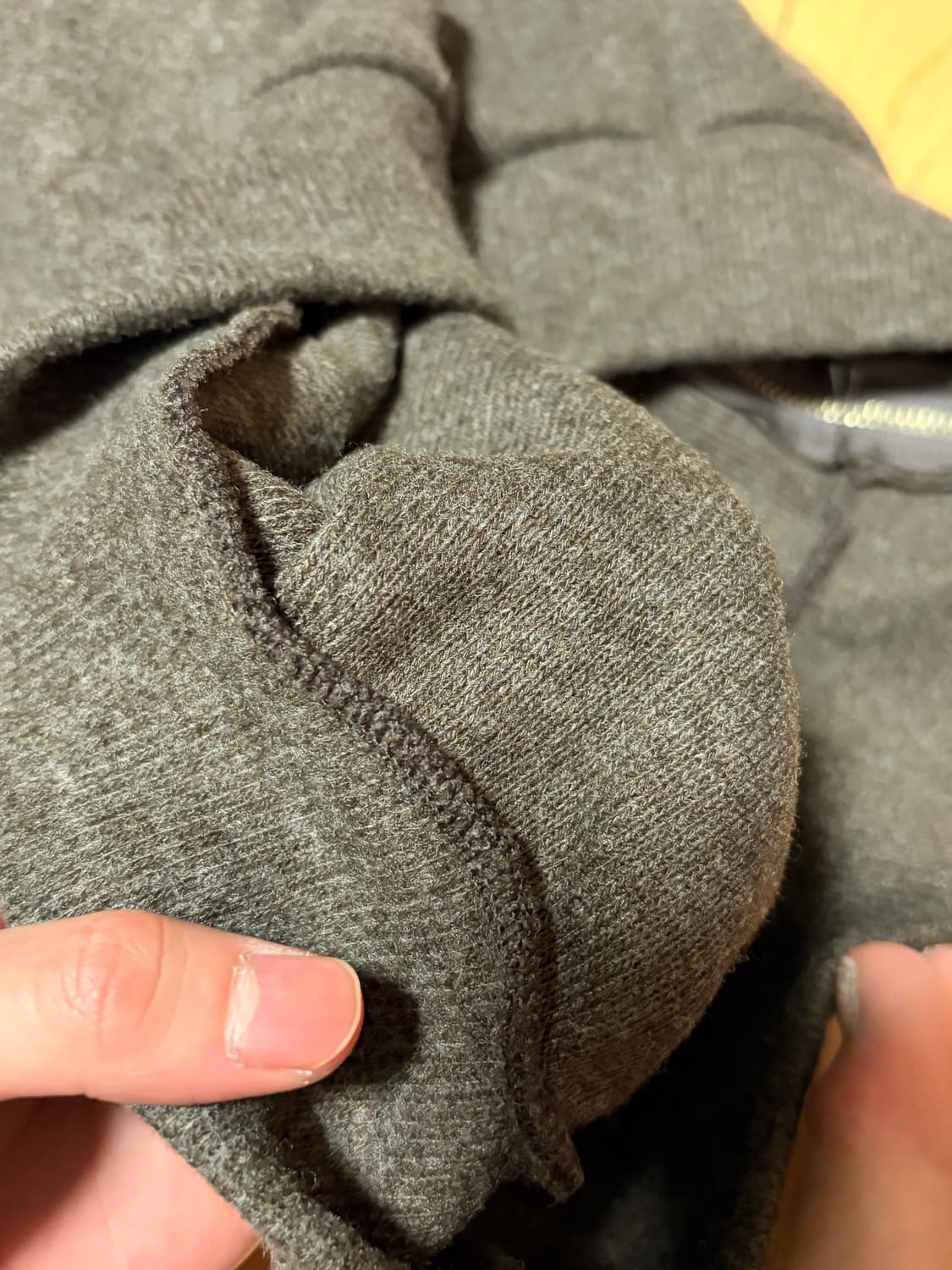 다크 브라운 니트 가디건 상품이미지3