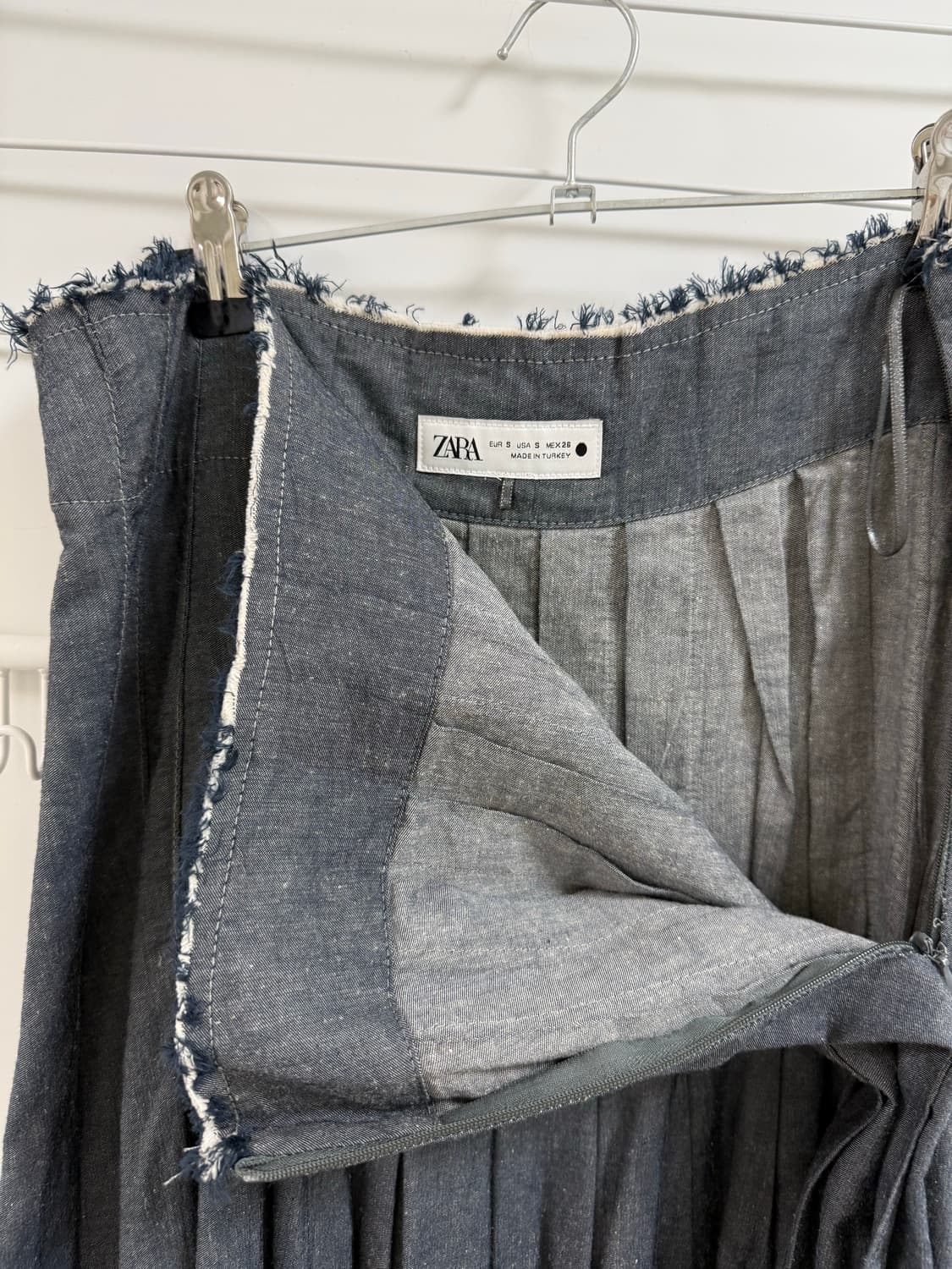 자라 데님 롱 스커트 s 상품이미지3