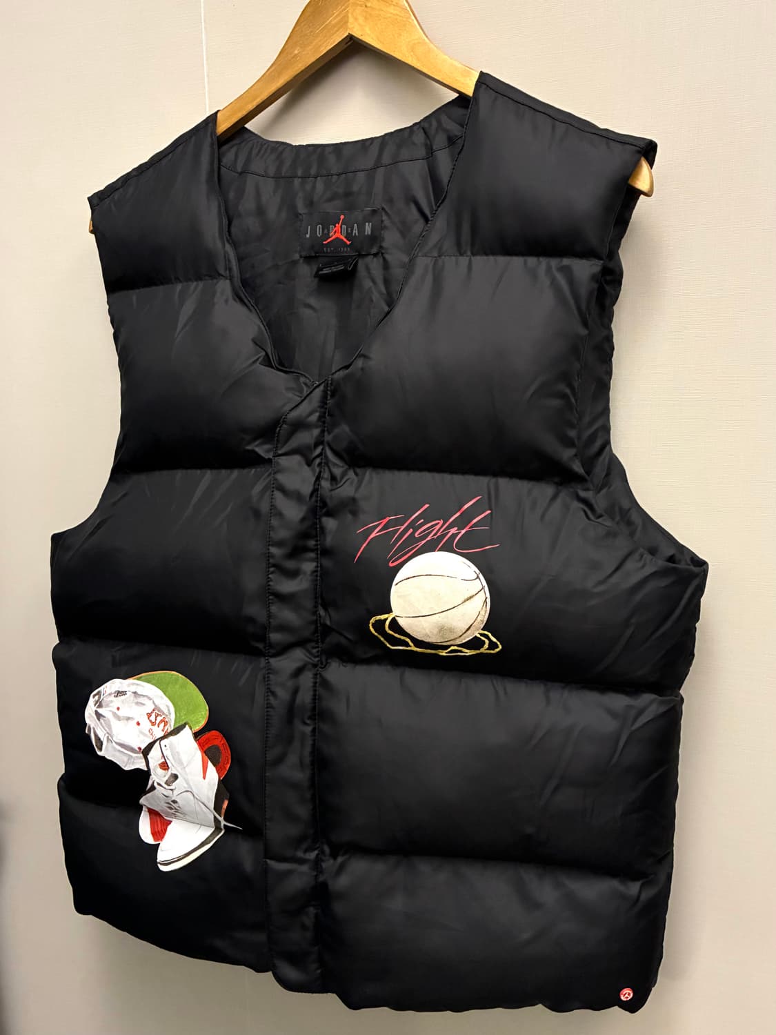 (L)나이키 조던 플라이트 아티스트 시리즈 패딩베스트 패딩조끼 상품이미지2