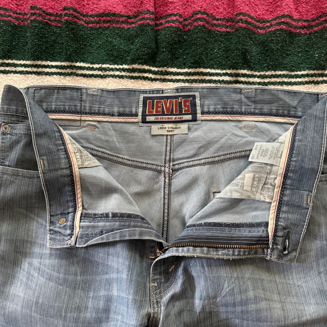 [38] levi's 리바이스 569  데님 청바지 - 11 상품이미지4