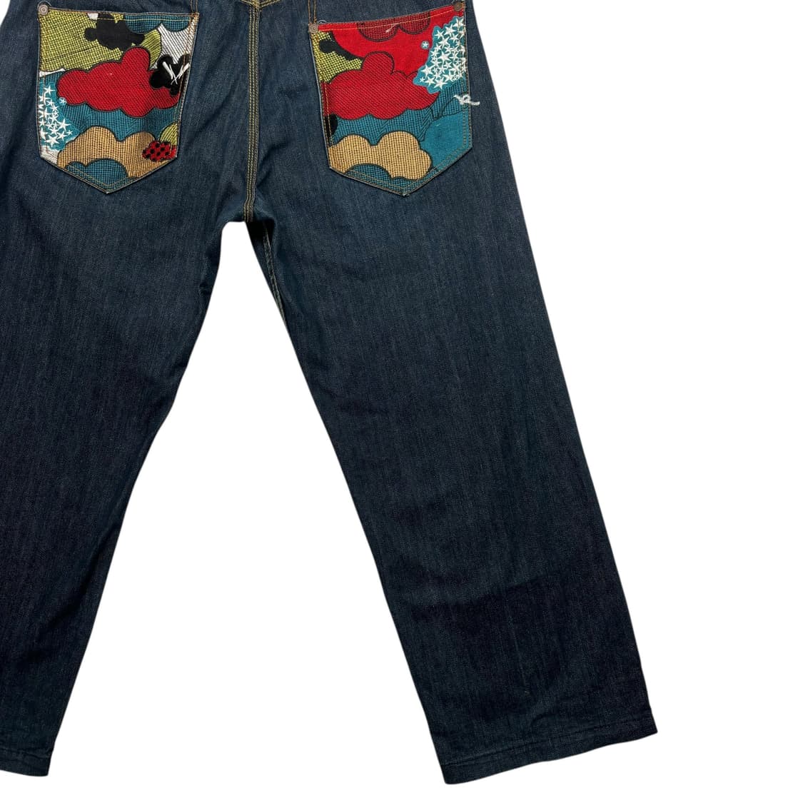 로카웨어 올드스쿨 포켓 엠브로이드 데님 팬츠 39inch 상품이미지3