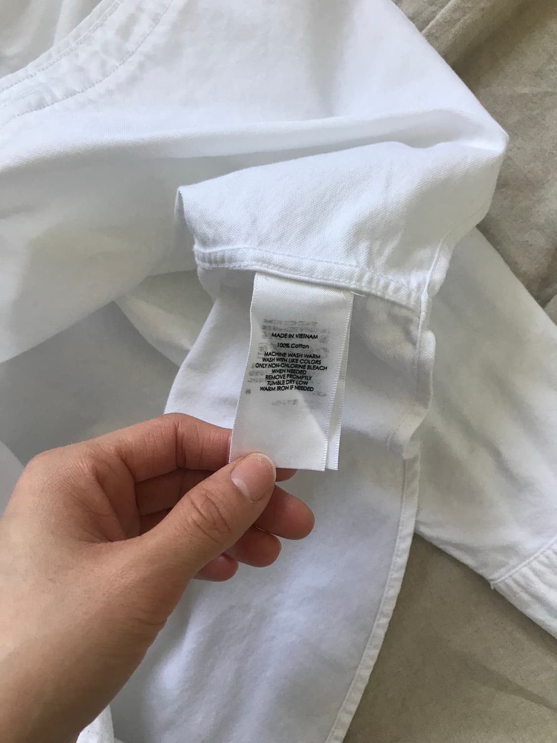 폴로 랄프로렌 포니 로고 화이트 셔츠 상품이미지8