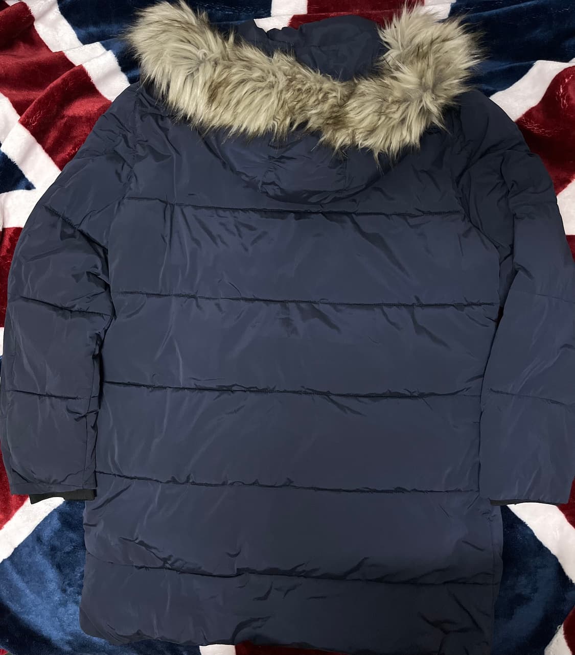 자라 ZARA 네이비 롱패딩 100 상품이미지3