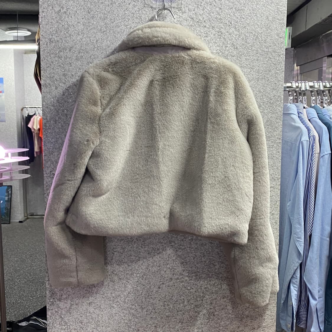 키르시 페이크 퍼 자켓 B3587 상품이미지4