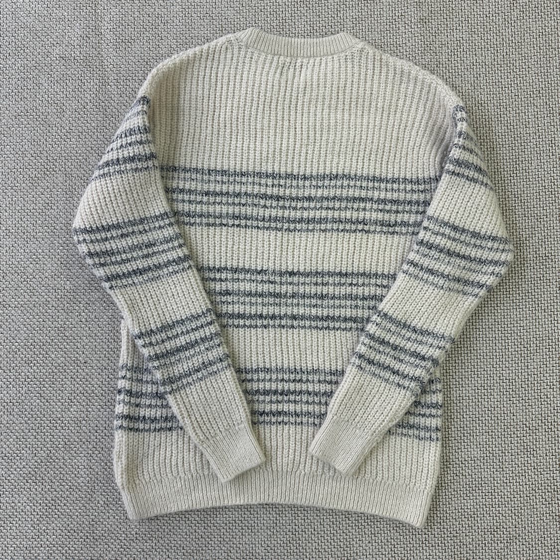 M 자라 스트라이프 크루넥 스웨터 0403D 상품이미지4