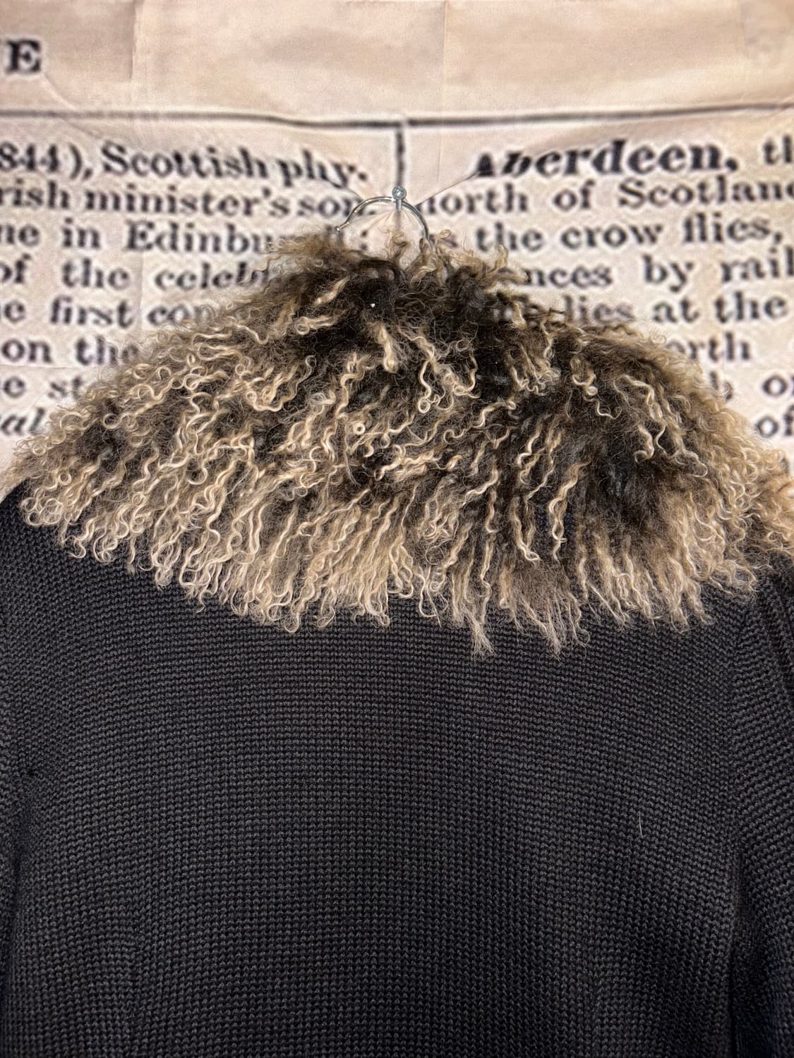 Vkei knit fur jacket 상품이미지5