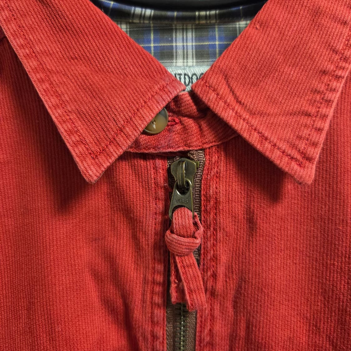 G.T.Hawkins 하프집업 코듀로이 워크셔츠 L-XL(100-105) 상품이미지3