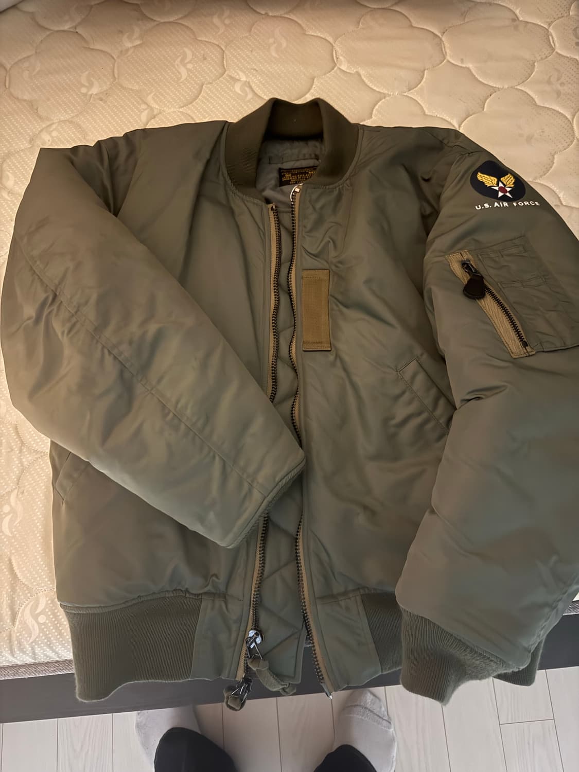 브론슨 ma-1 m사이즈 kr버전 상품이미지1