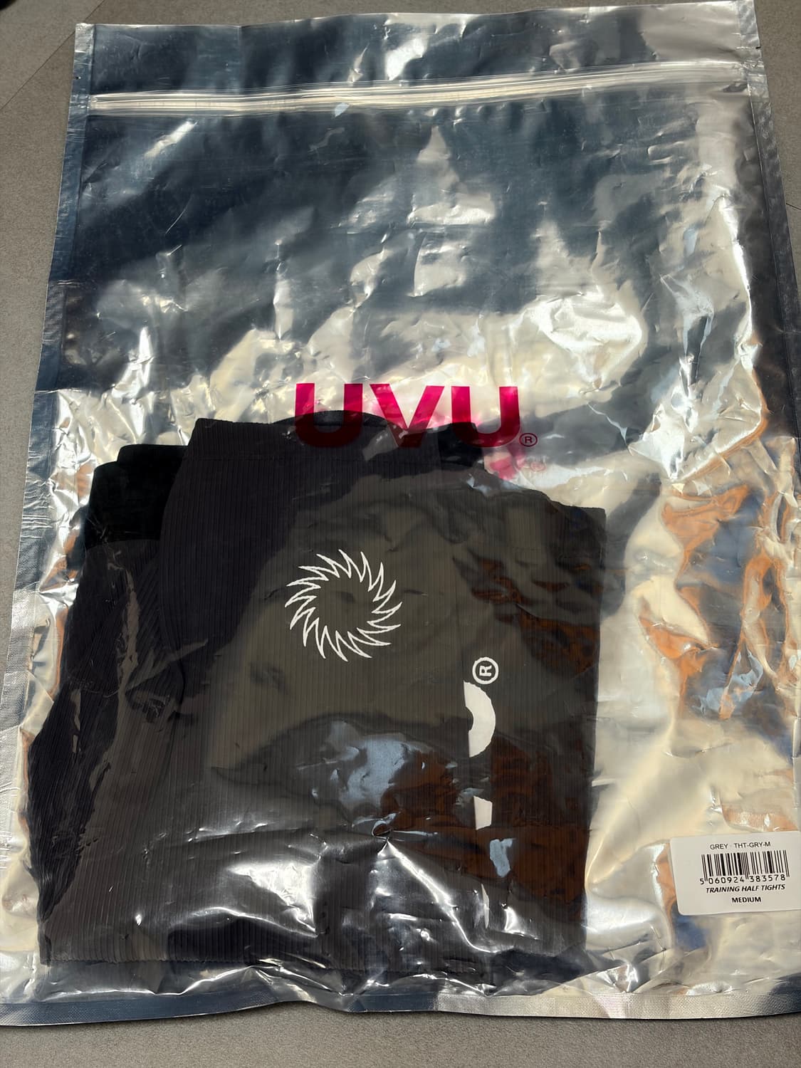 UVU 하프 타이츠 블랙 상품이미지2