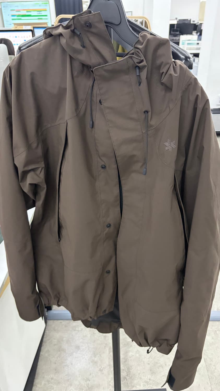 [3] Goldwin 골드윈 퍼텍스 언리미티드 2L 자켓 브라운 상품이미지3