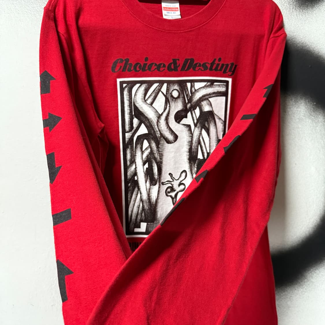 United Athle 올드스쿨 멀티 프린팅 롱 슬리브 티셔츠 상품이미지4