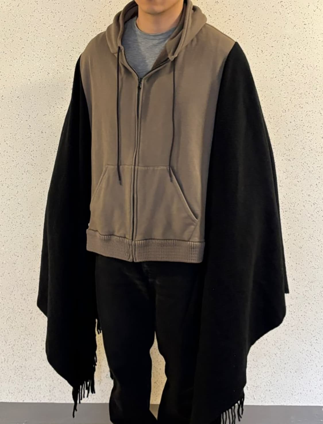 bless 블레스 스카프 집업 후디 후드집업 상품이미지7