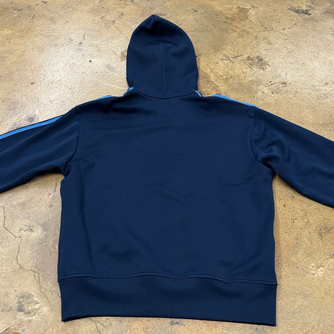 아디다스 네이비 하늘 후플 후드집업 플락 져지 100 상품이미지4