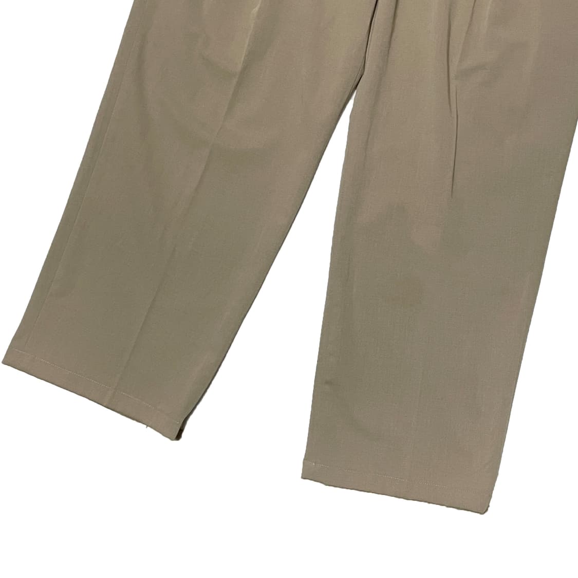 아르반 베이지 투턱 슬랙스 팬츠 상품이미지4